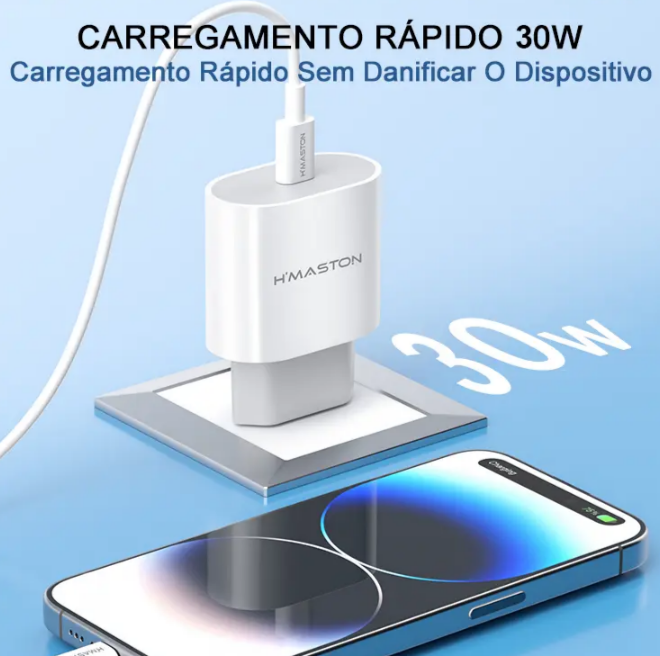 Carregador Turbo PD30w