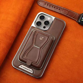 Capinha Iphone Couro Carteira - Rextore