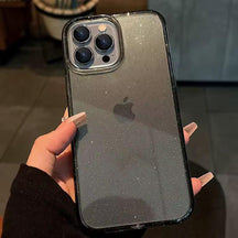 Capinha iPhone Transparente com Glitter Rextore