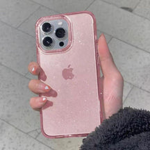 Capinha iPhone Transparente com Glitter Rextore