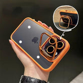 Capinha IPhone Transparente com Proteção de Lente e Suporte Metálico Rextore